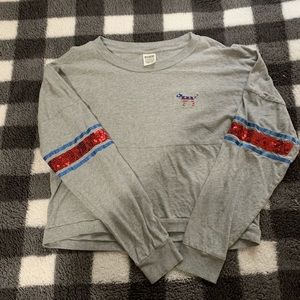 XSMALL Victoria’s Secret PINK American Flag shirt